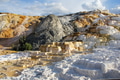 Travel landscape of Mammoth Hot Springs in Wyoming. A limestone from rock formations and textures Travel landscape of Mammoth Hot Springs in Wyoming. A limestone from rock formations and textures - PhotoDune Item for Sale
