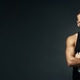 Serious Man in Black Tank Top Wide Banner with Copy Space Serious Man in Black Tank Top Wide Banner with Copy Space - PhotoDune Item for Sale