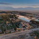 Aerial View of Hierapolis Ancient City and Pamukkale Travertines in Denizli Turkey Aerial View of Hierapolis Ancient City and Pamukkale Travertines in Denizli Turkey - PhotoDune Item for Sale