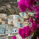 Hillside colorful homes in Olymbos Hillside colorful homes in Olymbos - PhotoDune Item for Sale