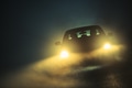 Car Driving in the Fog Car Driving in the Fog - PhotoDune Item for Sale