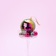 Cocktail glass and Christmas decoration on pastel pink background. Cocktail glass and Christmas decoration on pastel pink background. - PhotoDune Item for Sale