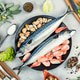 Fresh frozen mackerel. Fresh frozen mackerel. - PhotoDune Item for Sale