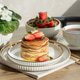 Pancakes with Strawberries and Coffee. Breakfast on Sunny Morning Pancakes with Strawberries and Coffee. Breakfast on Sunny Morning - PhotoDune Item for Sale