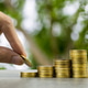 Making money and money investment concept. Making money and money investment concept. - PhotoDune Item for Sale