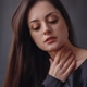 Beauty, fashion studio portrait of young woman with pearl makeup. Beauty, fashion studio portrait of young woman with pearl makeup. - PhotoDune Item for Sale