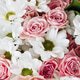 Background of beautiful bouquet of rose and chrysanthemums flowers. Floral arrangement. Background of beautiful bouquet of rose and chrysanthemums flowers. Floral arrangement. - PhotoDune Item for Sale