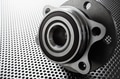 Composition of the car wheel bearing on metal surface Composition of the car wheel bearing on metal surface - PhotoDune Item for Sale