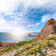Unbelivable view of lighthouse near old town Bonifacio. Unbelivable view of lighthouse near old town Bonifacio. - PhotoDune Item for Sale