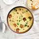 Creamy mushroom soup. Top view, flat lay Creamy mushroom soup. Top view, flat lay - PhotoDune Item for Sale