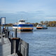 Fast ferry and Waterbus ferry on the river in Dordrecht Fast ferry and Waterbus ferry on the river in Dordrecht - PhotoDune Item for Sale