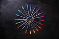 A complete collection of capped fineliners A complete collection of capped fineliners - PhotoDune Item for Sale