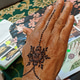 A hand with intricate henna designs, swirling patterns in reddish-brown, captivating work of art A hand with intricate henna designs, swirling patterns in reddish-brown, captivating work of art - PhotoDune Item for Sale