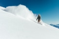 snowboarder in gear brakes on slope freeride brakes creating a snowboarder in gear brakes on slope freeride brakes creating a - PhotoDune Item for Sale
