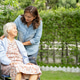 Caregiver help and care Asian senior woman patient sitting on wheelchair Caregiver help and care Asian senior woman patient sitting on wheelchair - PhotoDune Item for Sale