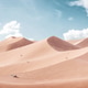 3d Illustration of an Empty Desert at Sunny Day. Minimal Mockup 3d Illustration of an Empty Desert at Sunny Day. Minimal Mockup - PhotoDune Item for Sale