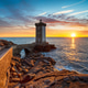 Sunset over the Lighthouse at Kermorvan Sunset over the Lighthouse at Kermorvan - PhotoDune Item for Sale