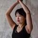 cute asian girl doing yoga cute asian girl doing yoga - PhotoDune Item for Sale
