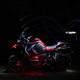 BMW motorcycle with light trails by night BMW motorcycle with light trails by night - PhotoDune Item for Sale