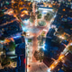 Night aerial view of Varna city center Night aerial view of Varna city center - PhotoDune Item for Sale