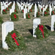 National Cemetery Christmas Wreaths National Cemetery Christmas Wreaths - PhotoDune Item for Sale