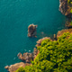 High angle panorama of tropical bay and mountains in Ko Chang, Thailand. High angle panorama of tropical bay and mountains in Ko Chang, Thailand. - PhotoDune Item for Sale