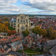 Aerial cityscape skyline panorama of York city centre and Minster church Aerial cityscape skyline panorama of York city centre and Minster church - PhotoDune Item for Sale