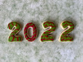 022 Red and green Baked Christmas cookies on green and white textured background with copy space 022 Red and green Baked Christmas cookies on green and white textured background with copy space - PhotoDune Item for Sale