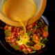 Cooking colorful vegetable omelette in skillet at home with fresh ingredients Cooking colorful vegetable omelette in skillet at home with fresh ingredients - PhotoDune Item for Sale
