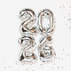 New year 2026 balloon celebration card. Silver foil helium balloon number 2026 on white background New year 2026 balloon celebration card. Silver foil helium balloon number 2026 on white background - PhotoDune Item for Sale