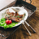 Grilled fried roast Chicken tobacco on cutting board with potato on wooden background Grilled fried roast Chicken tobacco on cutting board with potato on wooden background - PhotoDune Item for Sale