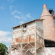 Old lime production plant, Chimney, furnace and silos Old lime production plant, Chimney, furnace and silos - PhotoDune Item for Sale