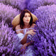 Beautiful girl on the lavender field. Beautiful girl on the lavender field. - PhotoDune Item for Sale