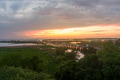 Aerial view of Mobile Bay at sunset Aerial view of Mobile Bay at sunset - PhotoDune Item for Sale