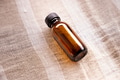 Mock-up amber glass bottle on natural background Mock-up amber glass bottle on natural background - PhotoDune Item for Sale