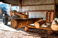 industrial log loader operating at industrial wood production factory industrial log loader operating at industrial wood production factory - PhotoDune Item for Sale