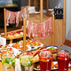 Antipasti in the restaurant, exquisite serving of meat appetizers, jamon, ham, salami, olives, sauce Antipasti in the restaurant, exquisite serving of meat appetizers, jamon, ham, salami, olives, sauce - PhotoDune Item for Sale
