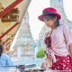 thai woman shopping for souvenirs at wat arun temple in bangkok thailand thai woman shopping for souvenirs at wat arun temple in bangkok thailand - PhotoDune Item for Sale