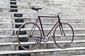 City bicycle and concrete stairs, vintage style City bicycle and concrete stairs, vintage style - PhotoDune Item for Sale