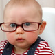 Funny image of a baby with glasses Funny image of a baby with glasses - PhotoDune Item for Sale