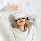 Midlife Escape into Virtual Reality, Seated Woman Explores Digital Universe. Girl in 3D VR Glasses. Midlife Escape into Virtual Reality, Seated Woman Explores Digital Universe. Girl in 3D VR Glasses. - PhotoDune Item for Sale