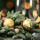 Christmas and New Year's concept, interior details, bokeh effect Christmas and New Year's concept, interior details, bokeh effect - PhotoDune Item for Sale
