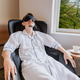 Man wearing sleep mask relaxing in massage chair indoors, resting and reclining during spa session Man wearing sleep mask relaxing in massage chair indoors, resting and reclining during spa session - PhotoDune Item for Sale