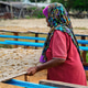 A close-up of the fish crackers drying industry. A close-up of the fish crackers drying industry. - PhotoDune Item for Sale