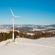 Wind turbine in snowy winter field representing stable energy systems Wind turbine in snowy winter field representing stable energy systems - PhotoDune Item for Sale