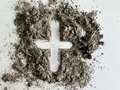 Ash Wednesday is the beginning of Lent for Christians and the six weeks of penitence before Easter Ash Wednesday is the beginning of Lent for Christians and the six weeks of penitence before Easter - PhotoDune Item for Sale