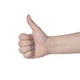 Women hand with thumb up sign Women hand with thumb up sign - PhotoDune Item for Sale
