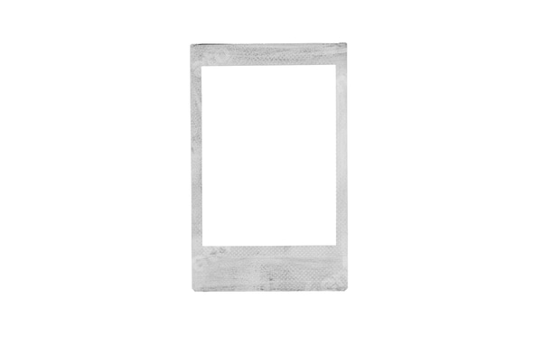 Transparent Polaroid Film Polaroid Frame Isolated Texture