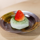 Matcha Green Tea Mochi with Fresh Strawberry Topping on Ceramic Plate Matcha Green Tea Mochi with Fresh Strawberry Topping on Ceramic Plate - PhotoDune Item for Sale