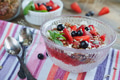 Dessert with Fresh Berries, Cottage Cheese, Granola and Berries Jam Dessert with Fresh Berries, Cottage Cheese, Granola and Berries Jam - PhotoDune Item for Sale